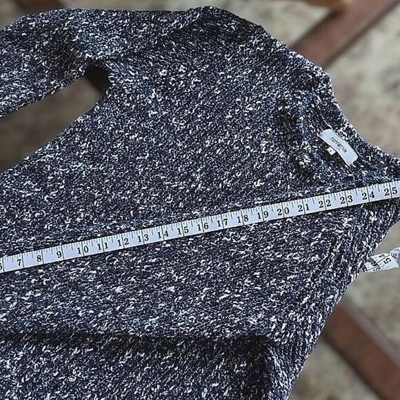 Nonnative marled blue Voyager crew neck pullover sweater size JP1 / US XS - Picture 9 of 9